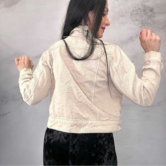 Maurice’s denim jean light jacket coat - Picture 2 of 5